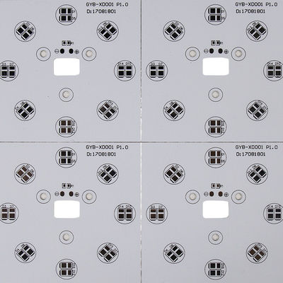 SMD 94v0 LED Light Circuit Board Majelis Ketebalan 0.4mm Sampai 4.0mm