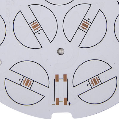 Aluminium Ringan ISO SMT LED Bulb Papan PCB Stabilitas Dimensi